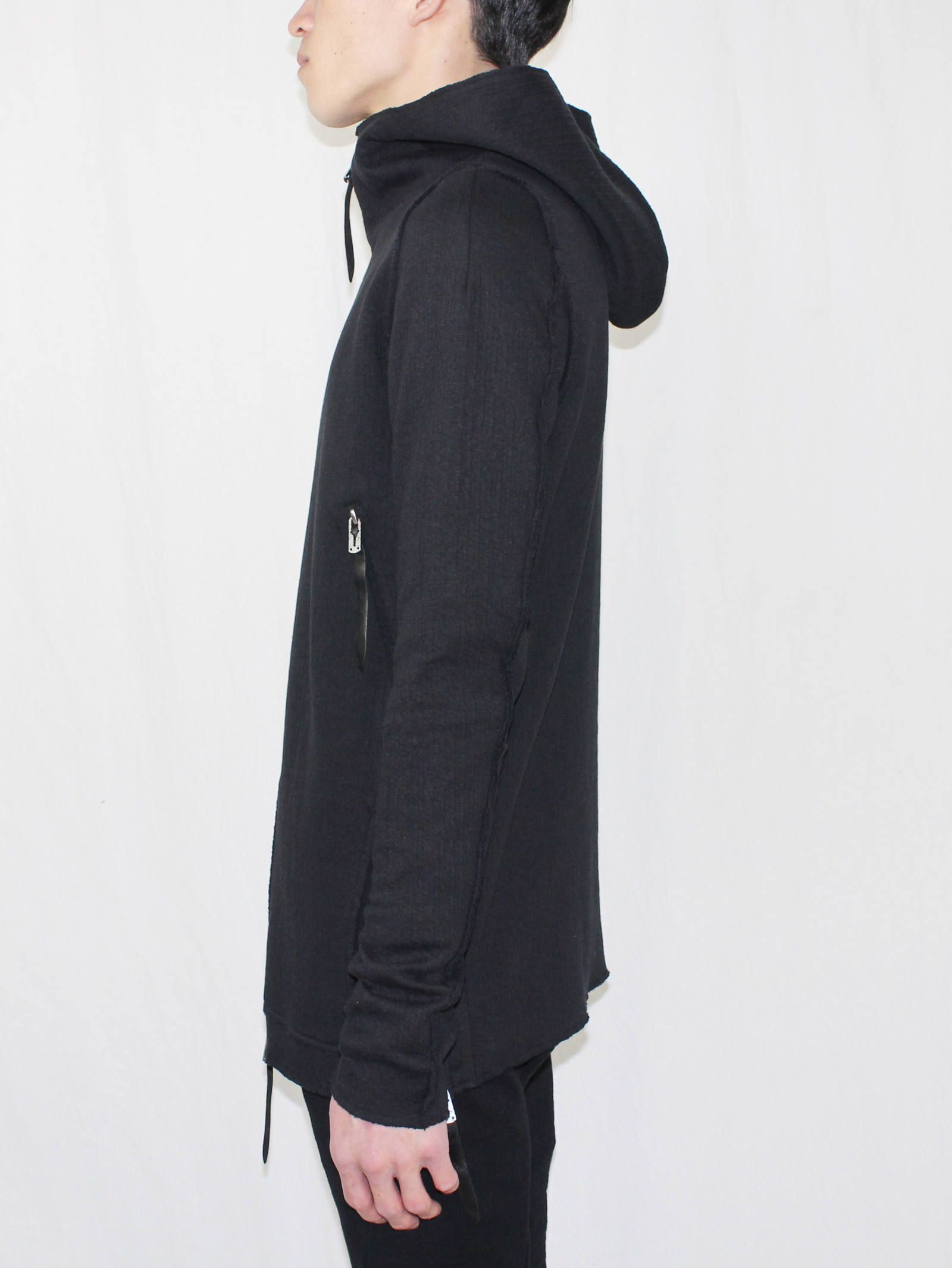 接結ジャージパーカー - Double Face Jersey Zip Up Parka