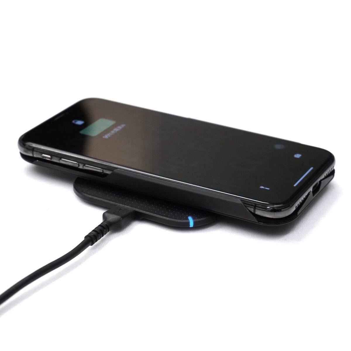 CLAUSTRUM - アイフォンXケース - iPhone X CASE -FLAP X BLACK