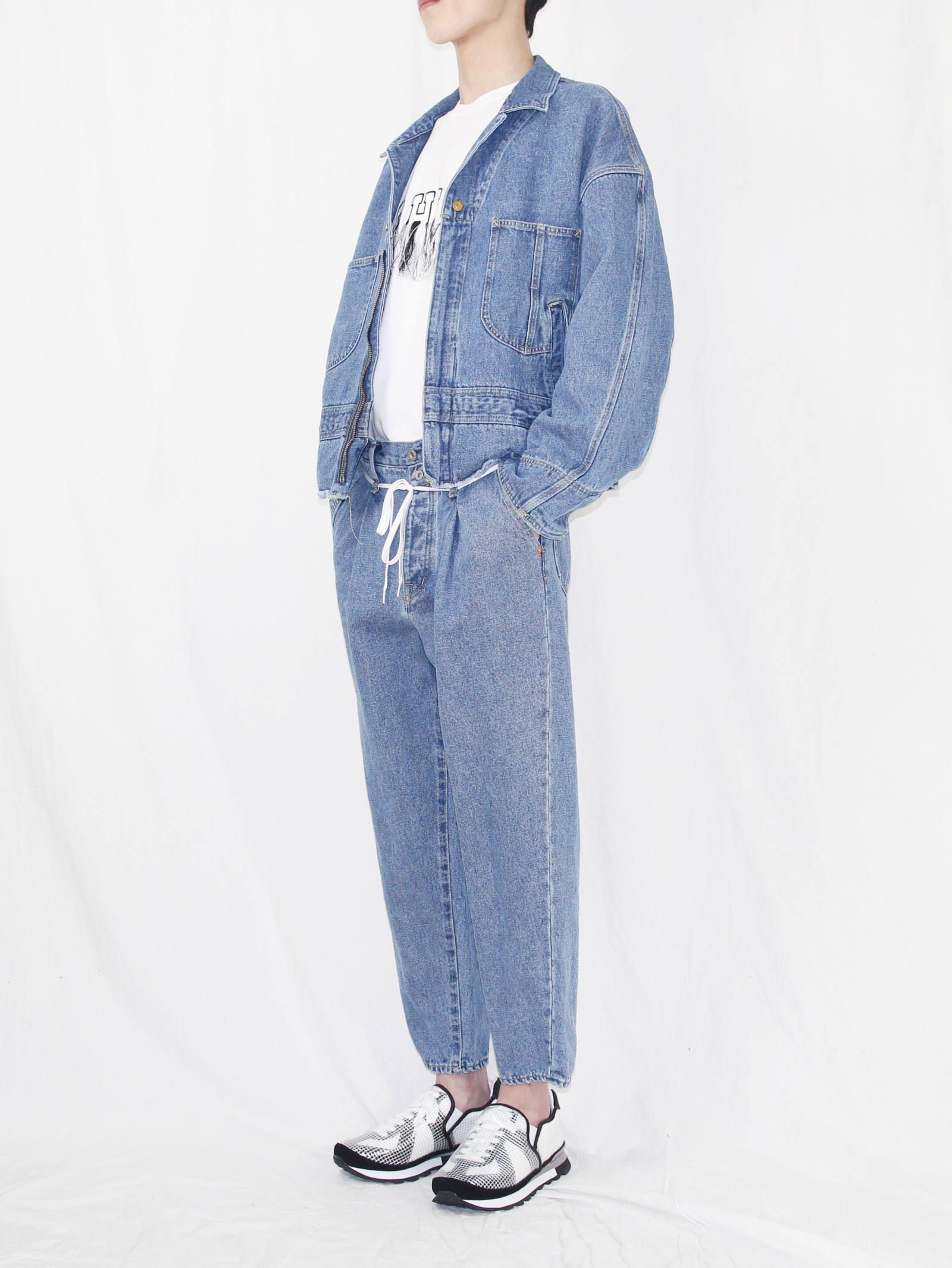 DOUBLET 18SS - シルクデニムのセットアップ | ADDICT WEB SHOP