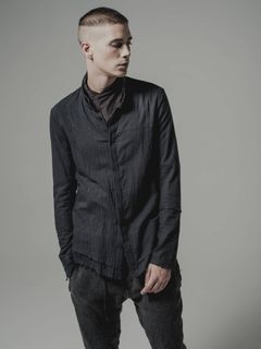 シルクコットンカットオフシャツ - Silk Cotton Cut Off Shirt