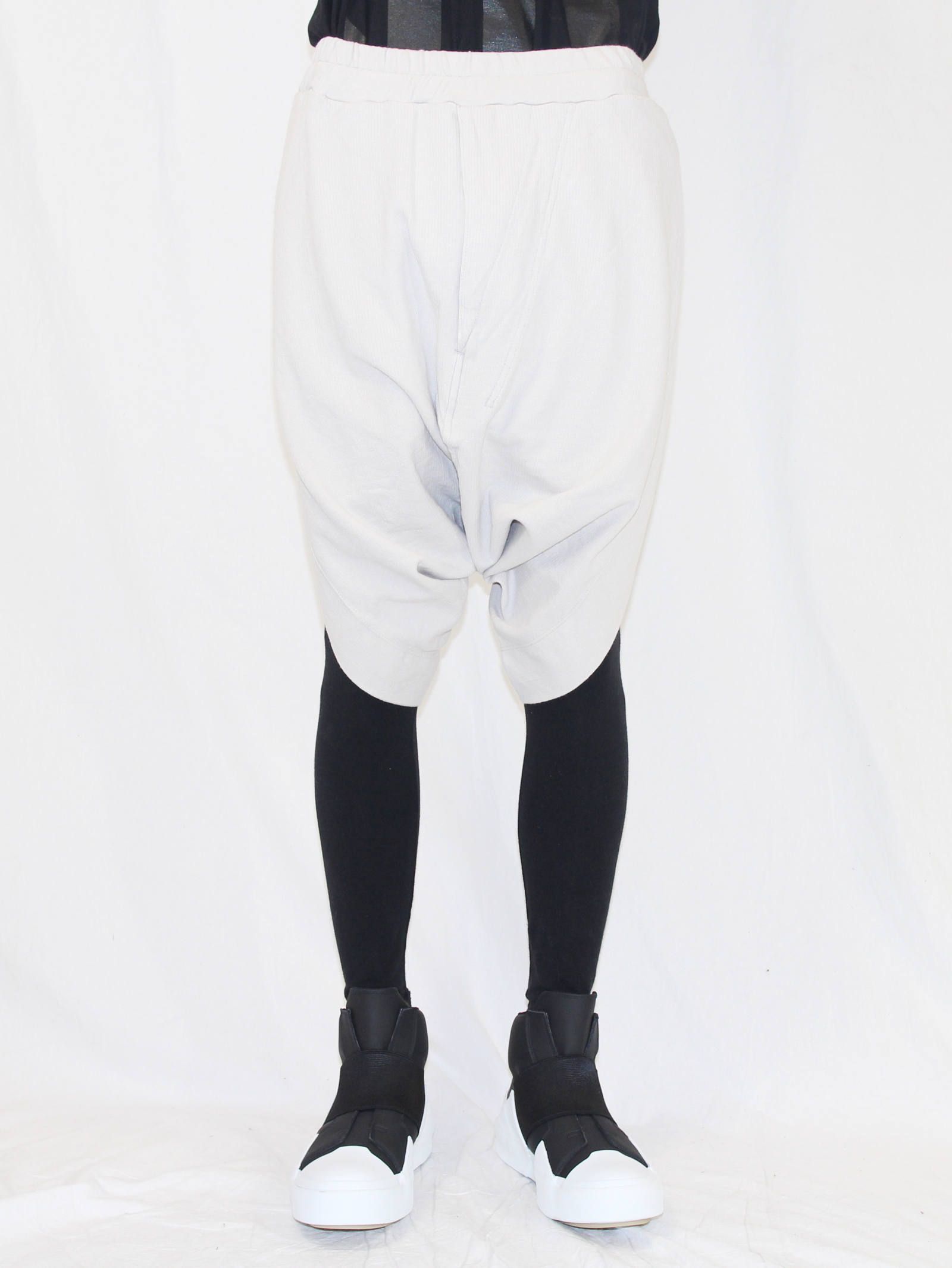 NILoS - ツイステッドクロッチイージーパンツ - TWISTED CROTCH EASY PANTS - BLACK | ADDICT WEB  SHOP