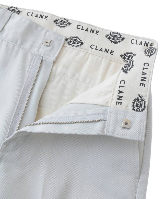 CLANE - 【先行予約】CLANE×Dickies HIGTH WEIST PANTS- WHITE
