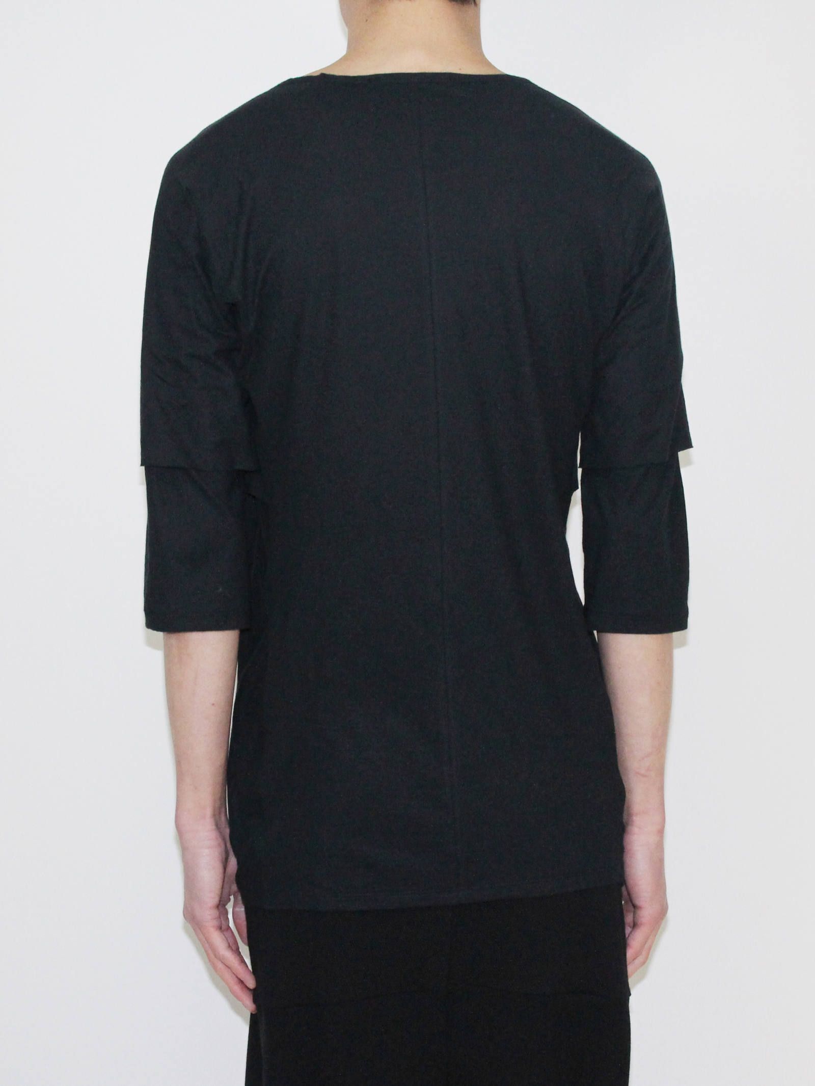 レイヤードドルマンティーシャツ - Layered Dolman T-Shirt