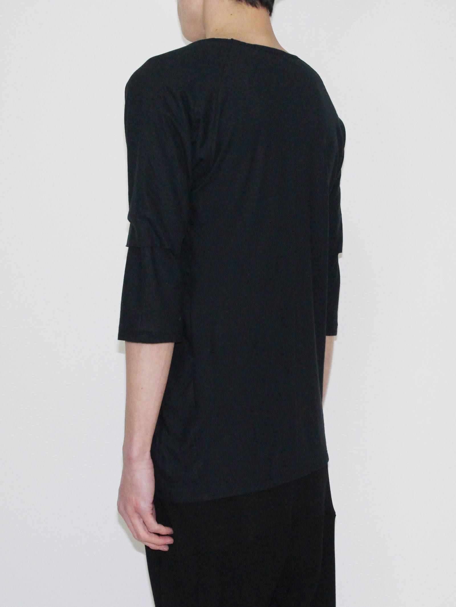 レイヤードドルマンティーシャツ - Layered Dolman T-Shirt