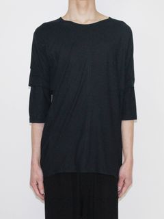 レイヤードドルマンティーシャツ - Layered Dolman T-Shirt