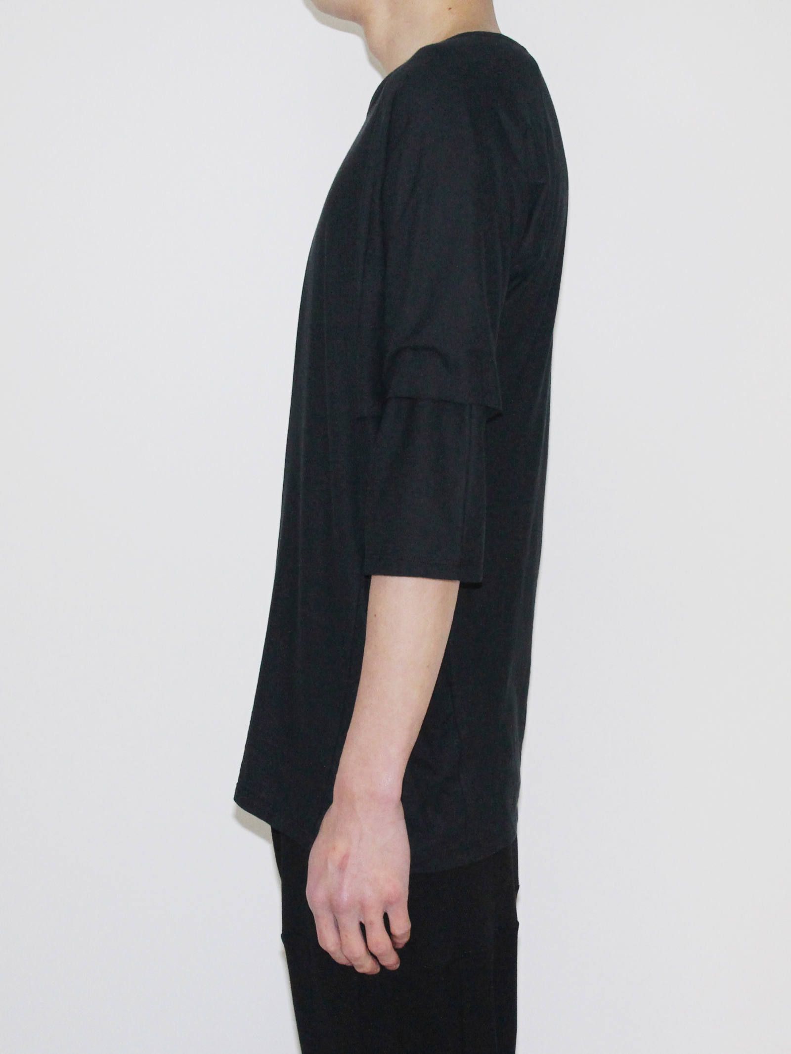 レイヤードドルマンティーシャツ - Layered Dolman T-Shirt