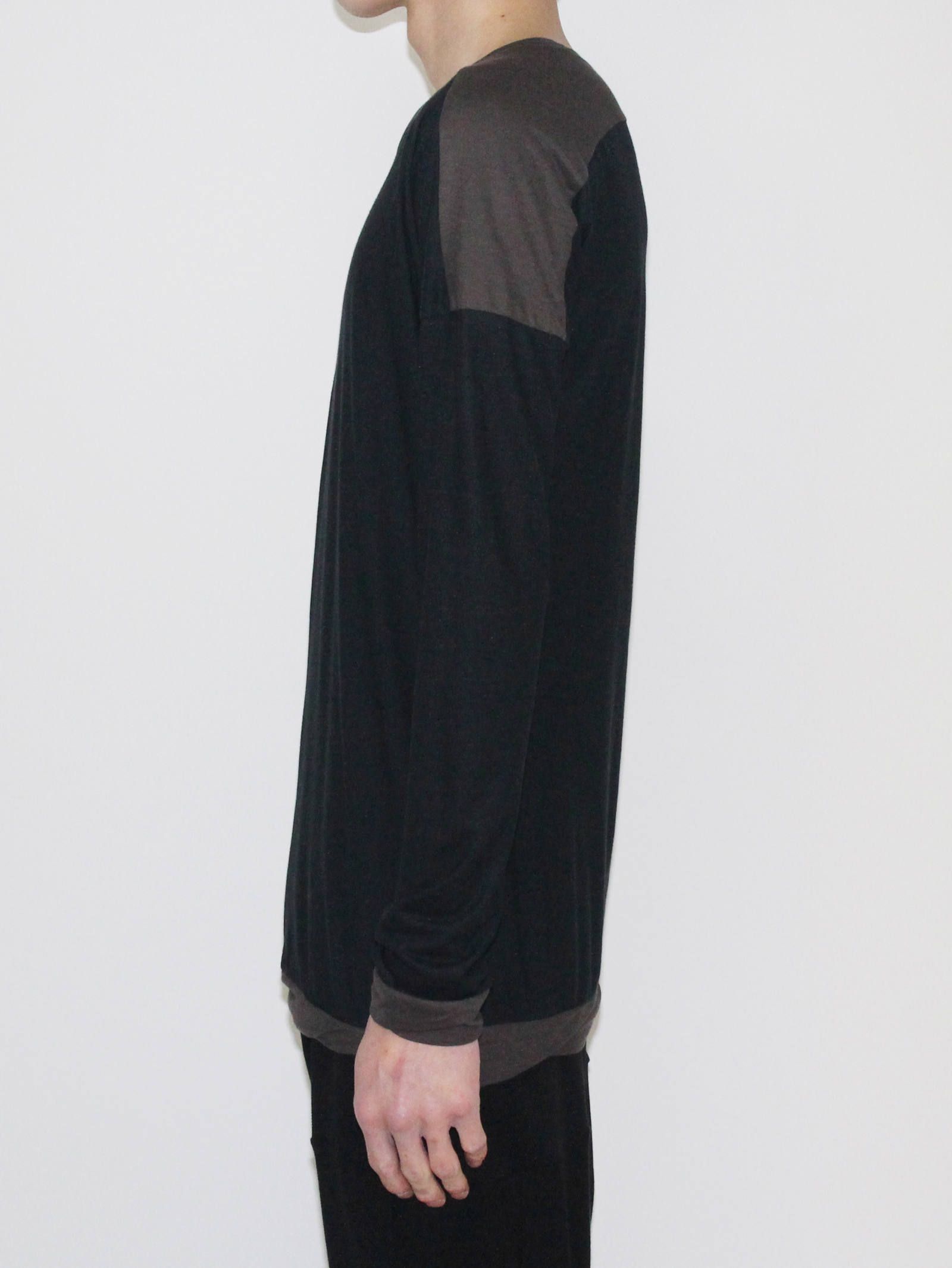 ツイストドルマンロングスリーブカットソー - Twisted Dolman Long Sleeve T- Shirt