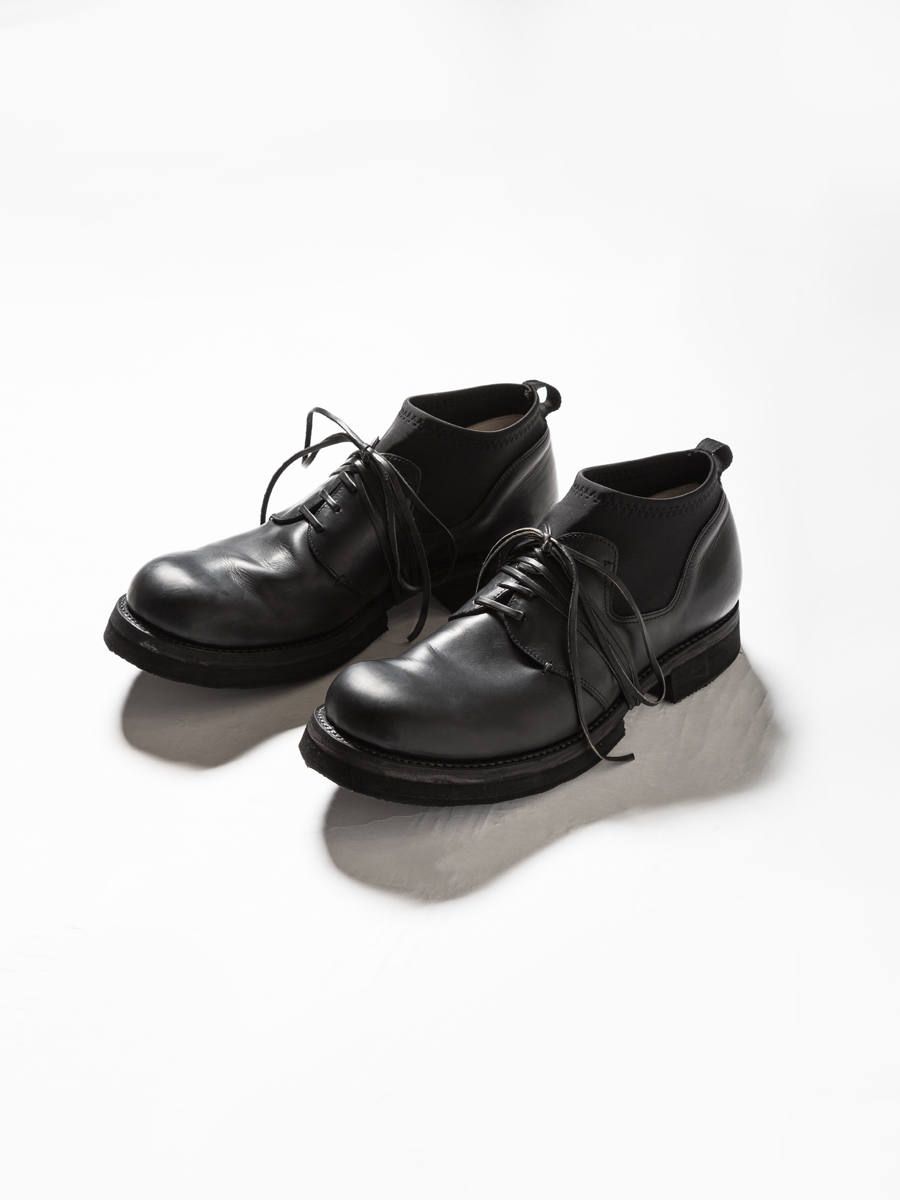 the viridi-anne GUIDI レザー ダービーシューズ-