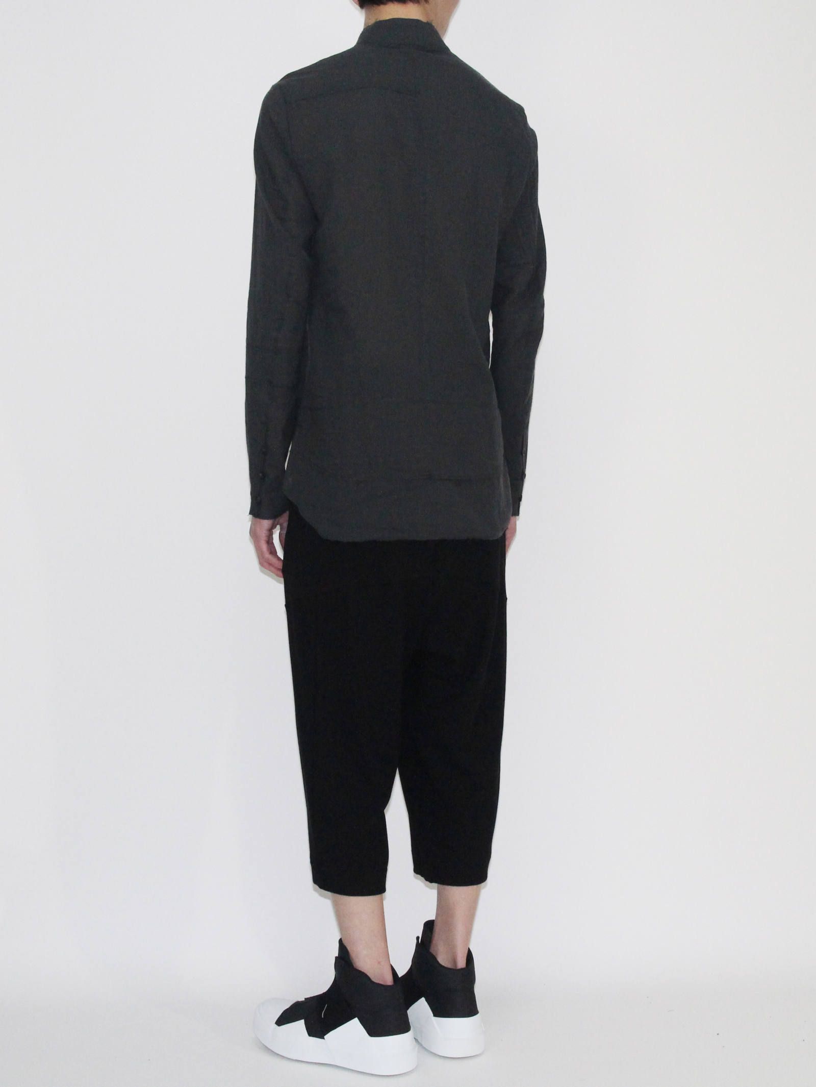 シルクコットンカットオフシャツ - Silk Cotton Cut Off Shirt