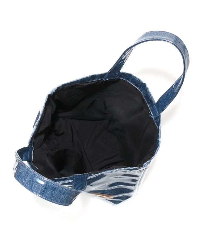 CLANE - ビニールデニムバッグ - VINYL DENIM BAG INDIGO | ADDICT WEB 