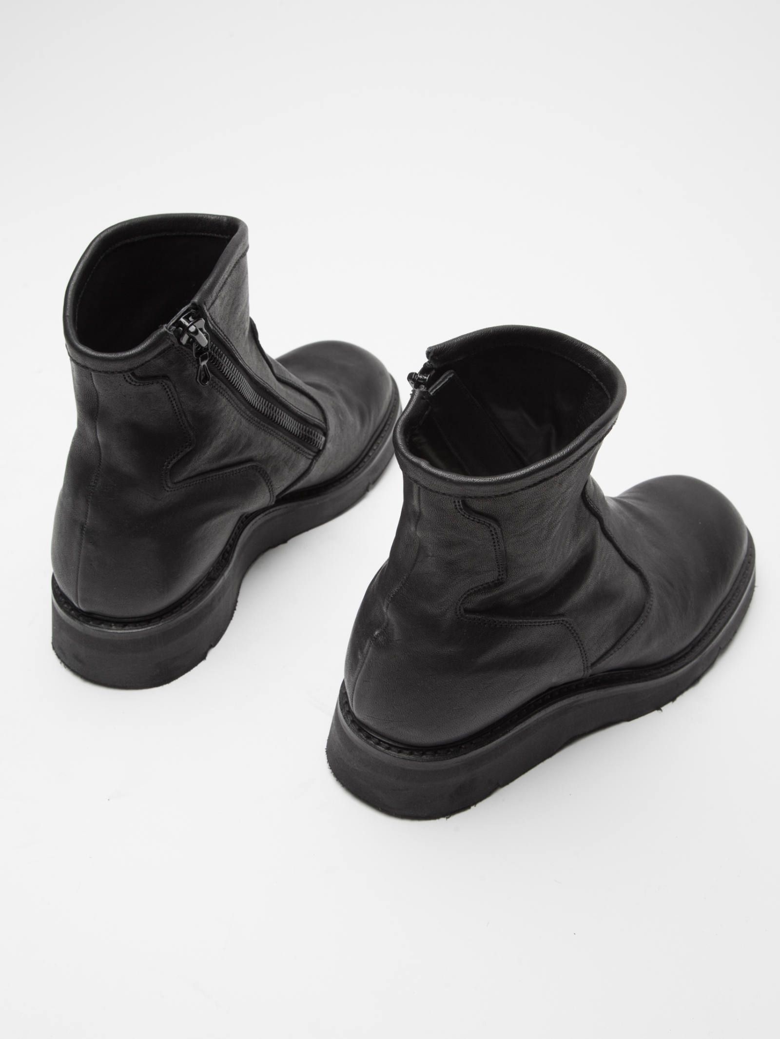 JULIUS - サイドジップエレベーターブーツ - Leather Boots | ADDICT ...