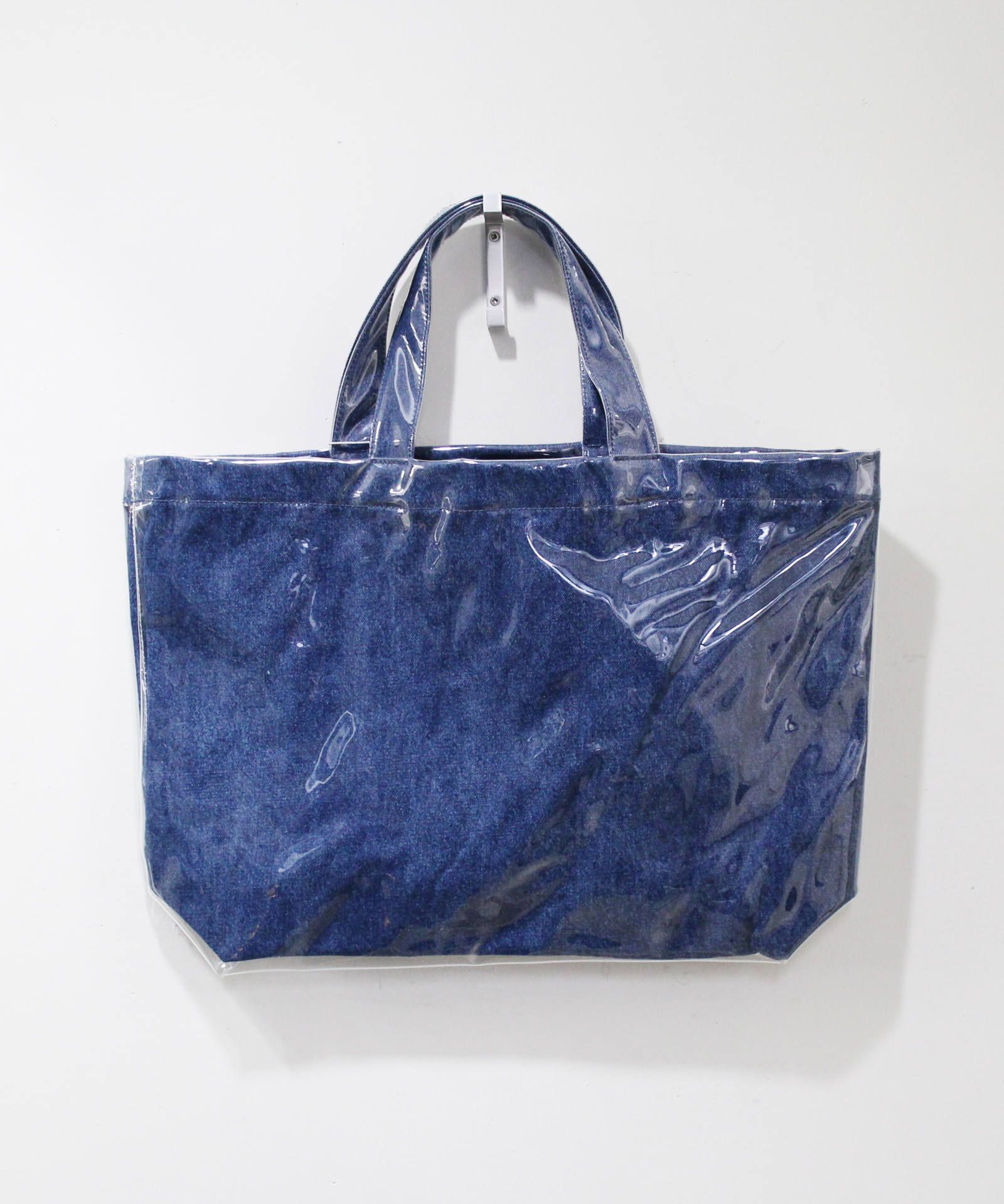 ビニールデニムバッグ - VINYL DENIM BAG INDIGO
