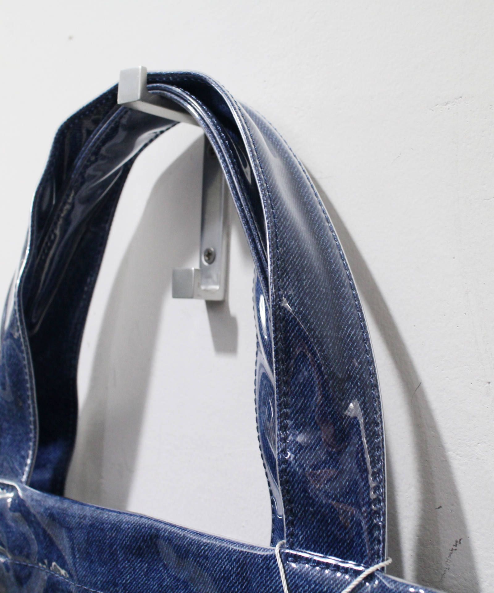 ビニールデニムバッグ - VINYL DENIM BAG INDIGO