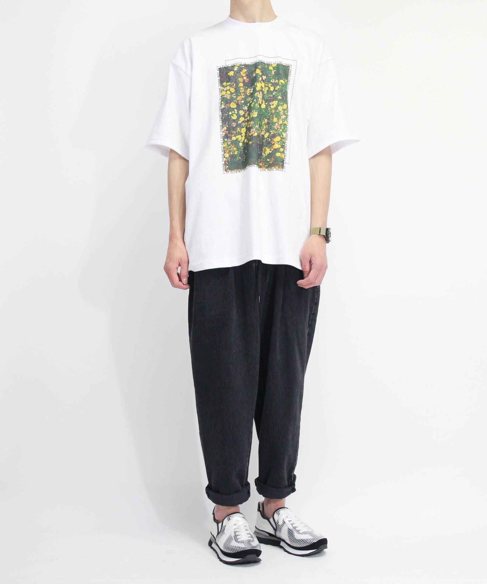 グラフィック プリントTシャツ - GRAPHIC PRINT T/S WHITE