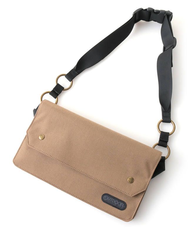 CLANE - ウエストバッグ - パープル- CLANE×OUTDOOR PRODUCTS WAIST BAG | ADDICT WEB SHOP