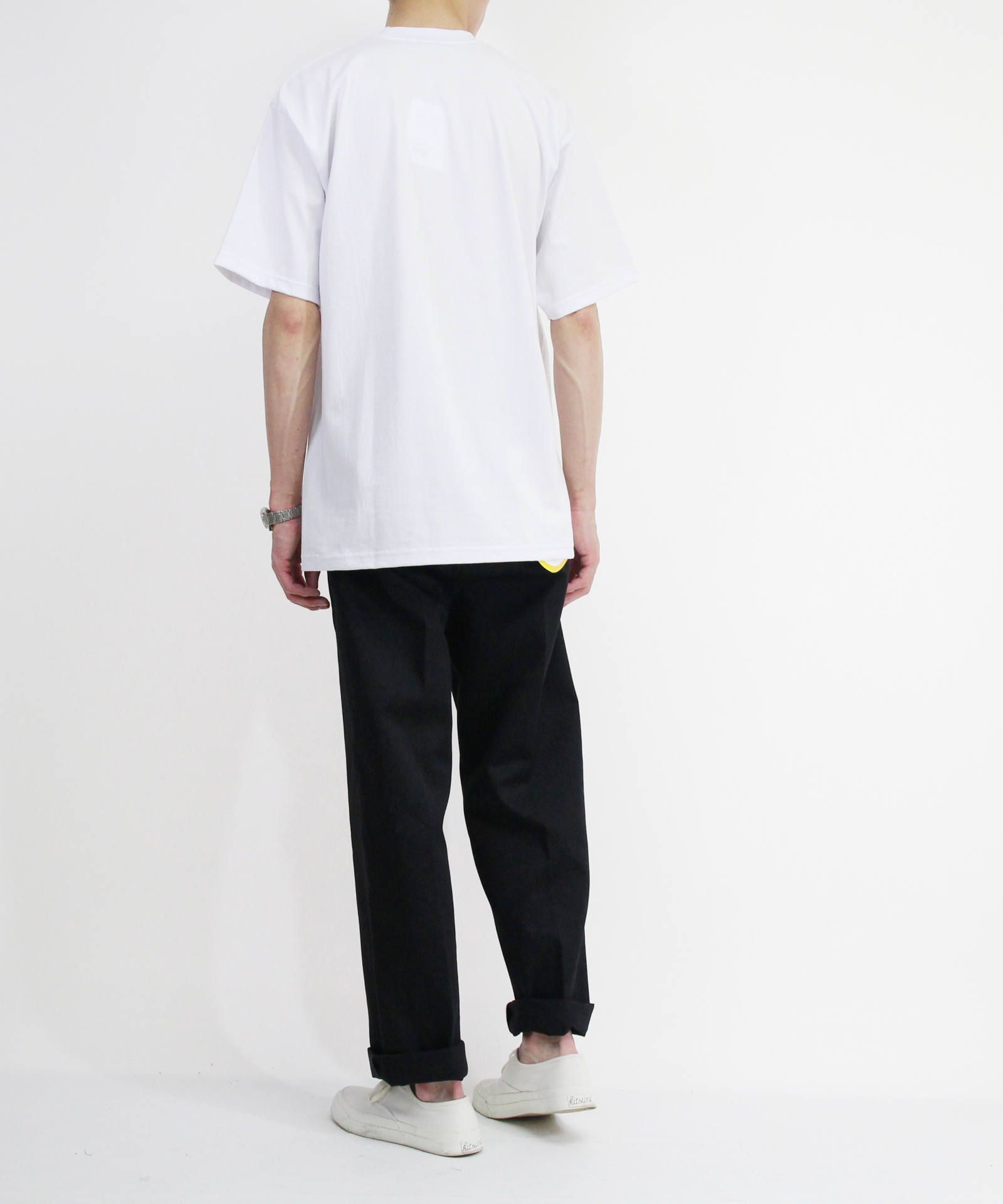 ディッキーズストレートパンツ - CLANE HOMME×Dickies STRAGHT PANTS BLACK
