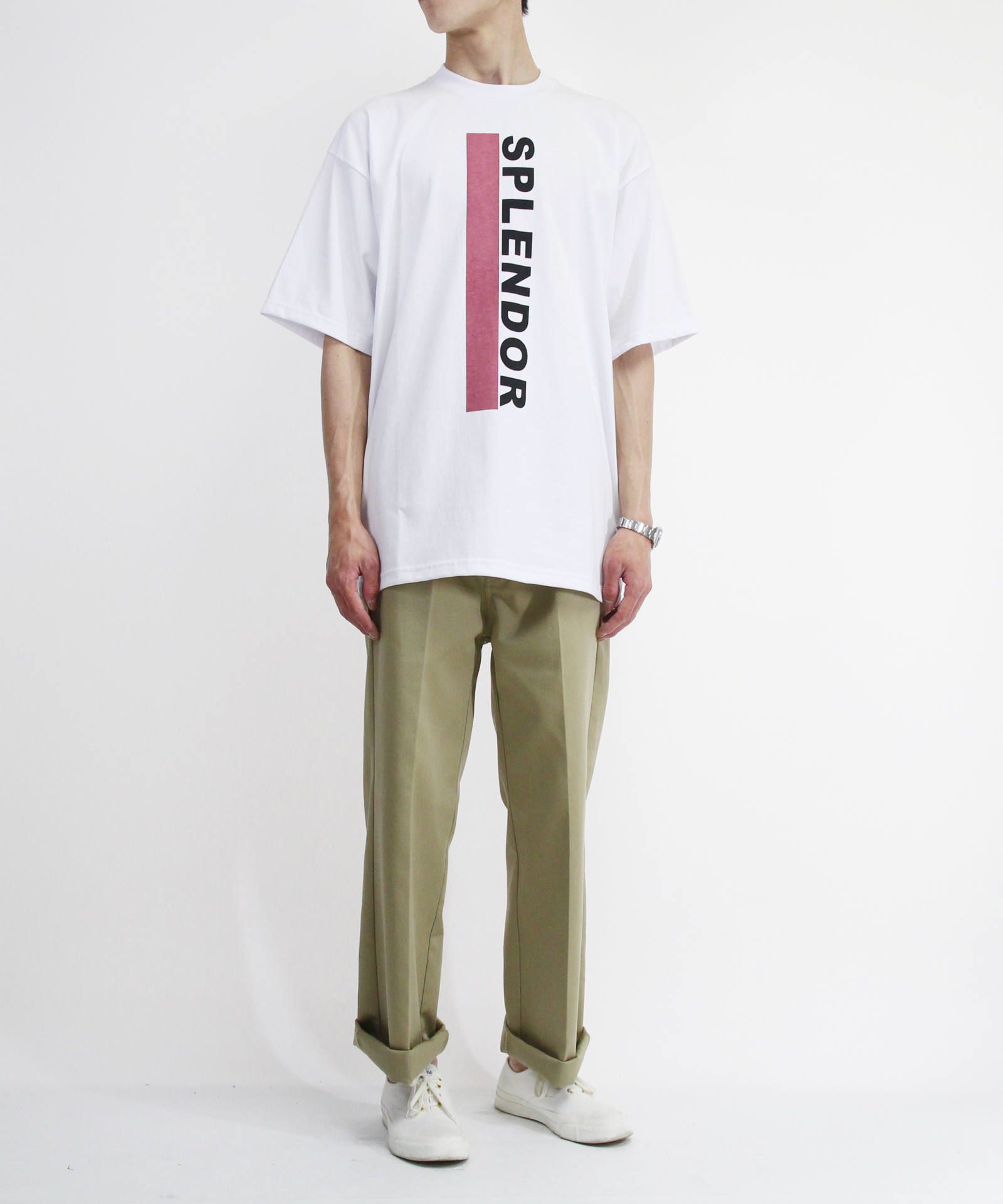 プリントTシャツ - COLOR MEAN T/S - PINK
