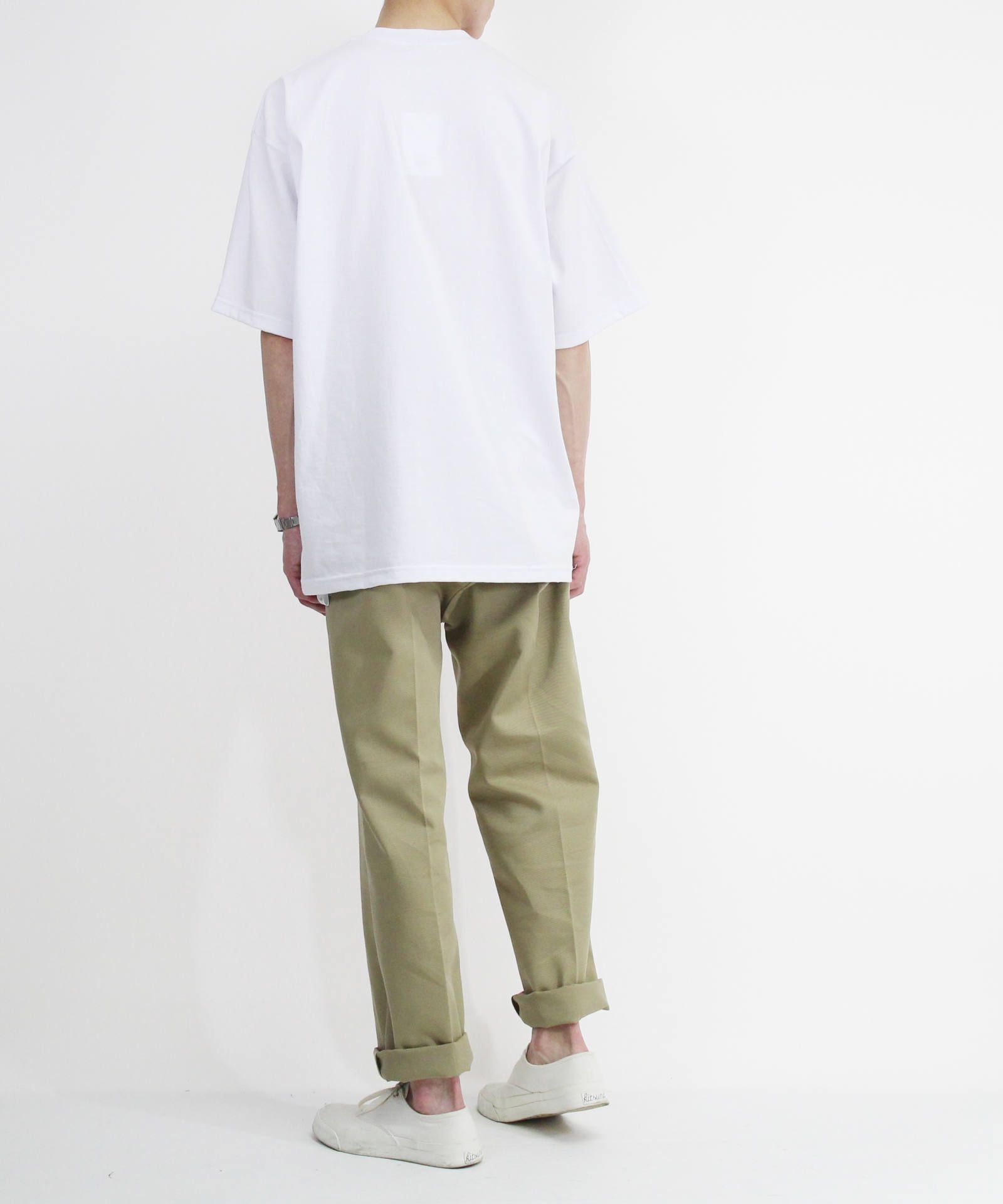 ディッキーズストレートパンツ - CLANE HOMME×Dickies STRAGHT PANTS BEIGE