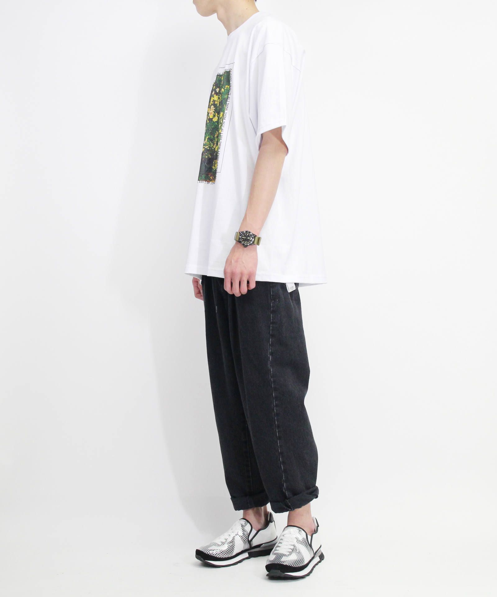 グラフィック プリントTシャツ - GRAPHIC PRINT T/S WHITE