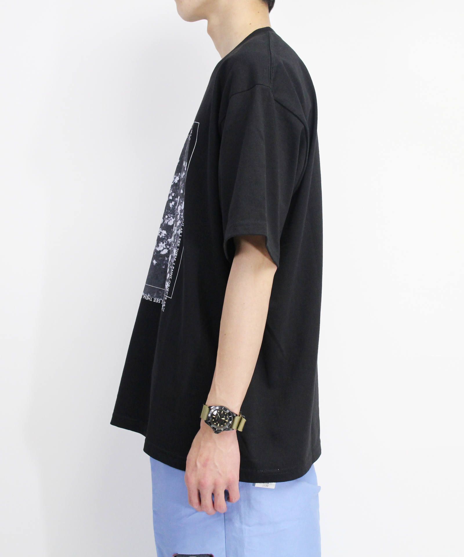 グラフィック プリントTシャツ - GRAPHIC PRINT T/S BLACK