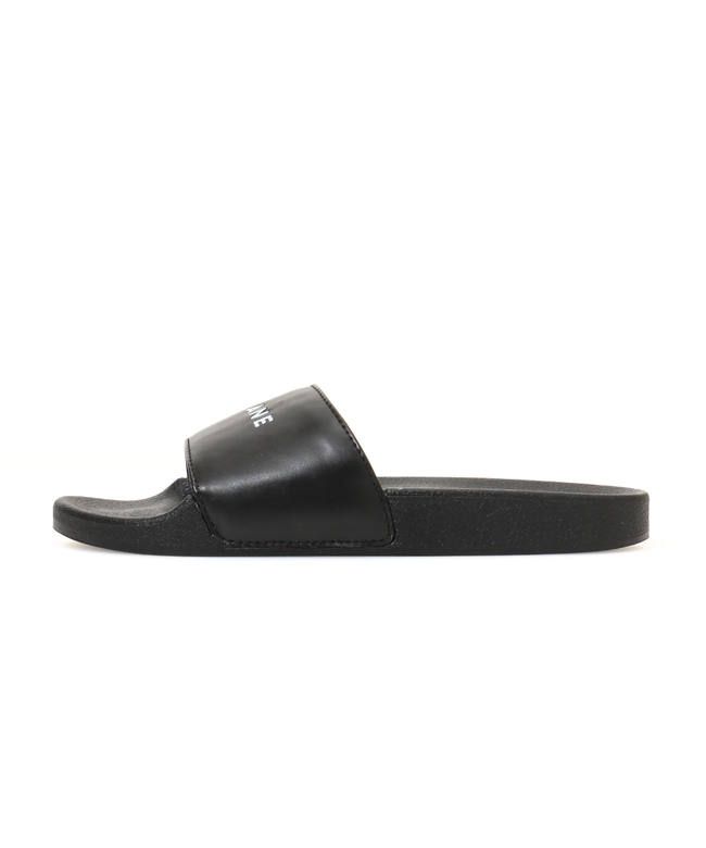 CLANE - クラネロゴサンダル - CLANE SANDALS - BLACK | ADDICT