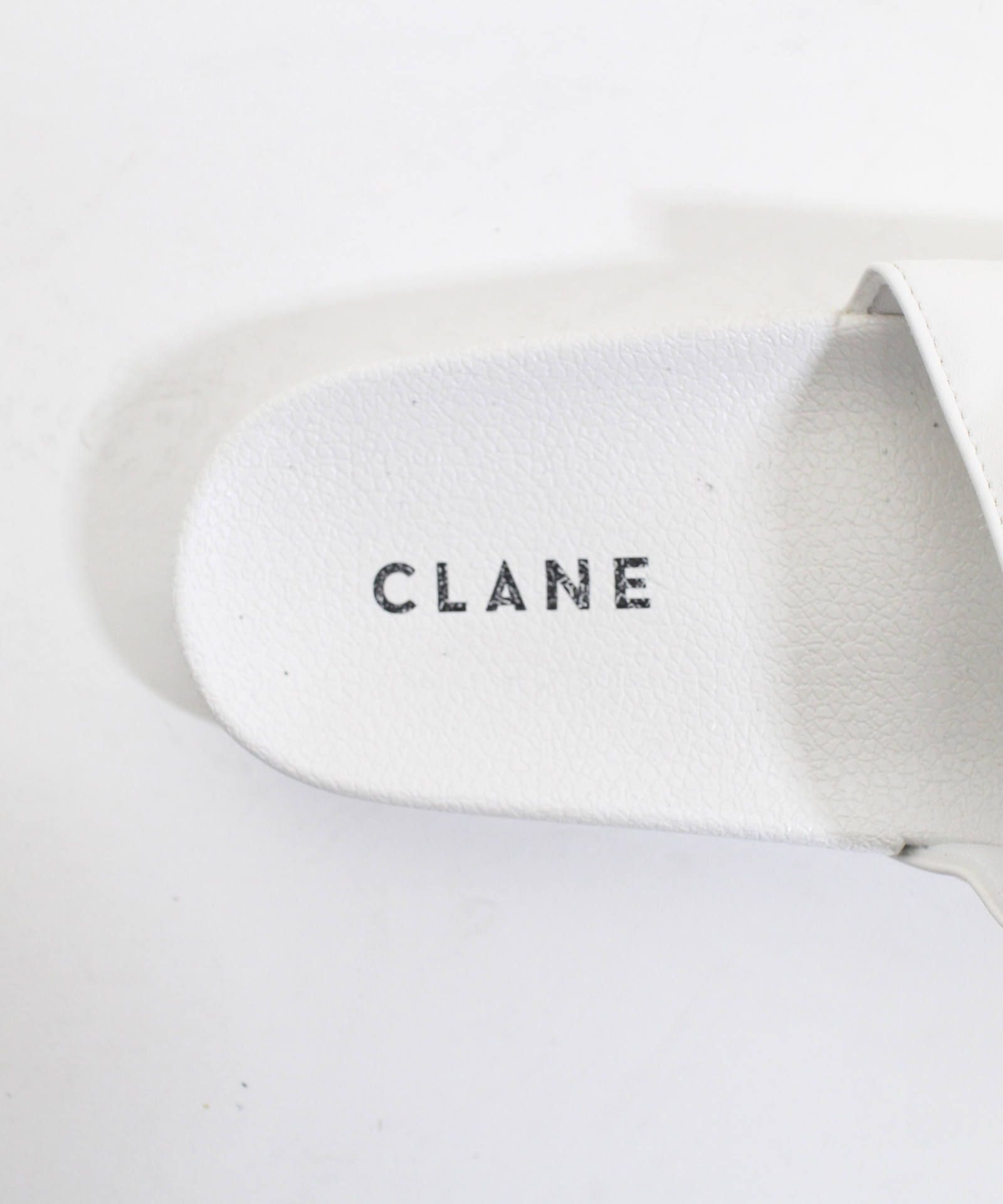 クラネロゴサンダル - CLANE SANDALS - WHITE