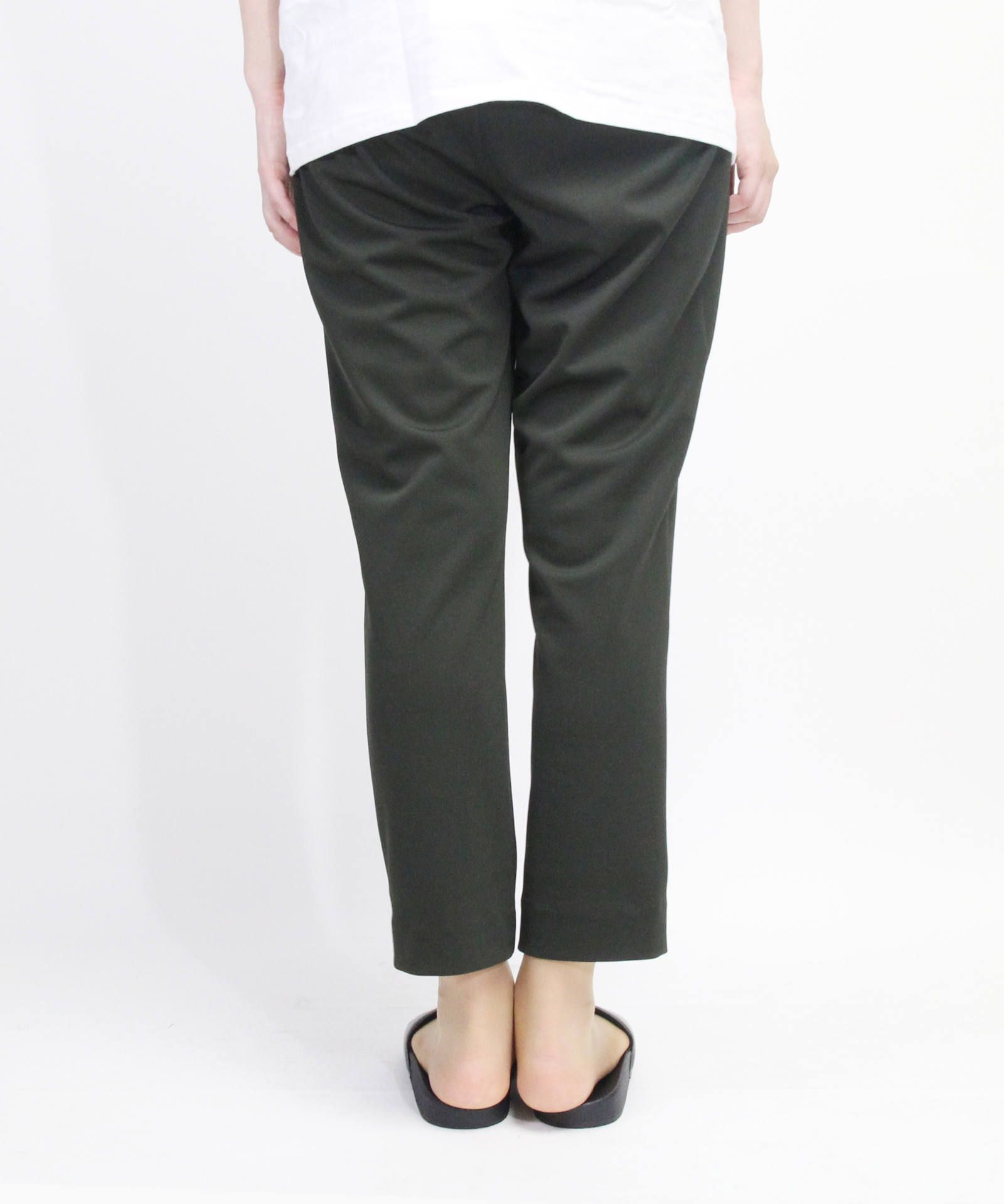 ベーシックタックパンツ - J/W BASIC TUCK PANTS - KHIKI