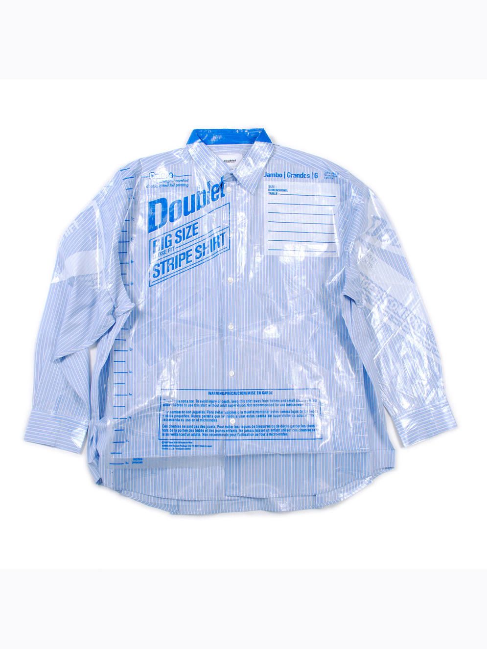 doublet オーバーサイズパッケージシャツ 【最安値】