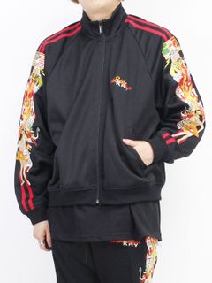 カオス刺繍ジャージブルゾン - CHAOS EMBROIDERY TRACK JAKET