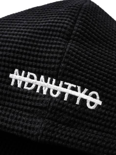 NIL DUE / NIL UN TOKYO ワッフルプルオーバーフーディー NIL DUE / NIL UN TOKYO - ワッフルプルオーバーフーディー