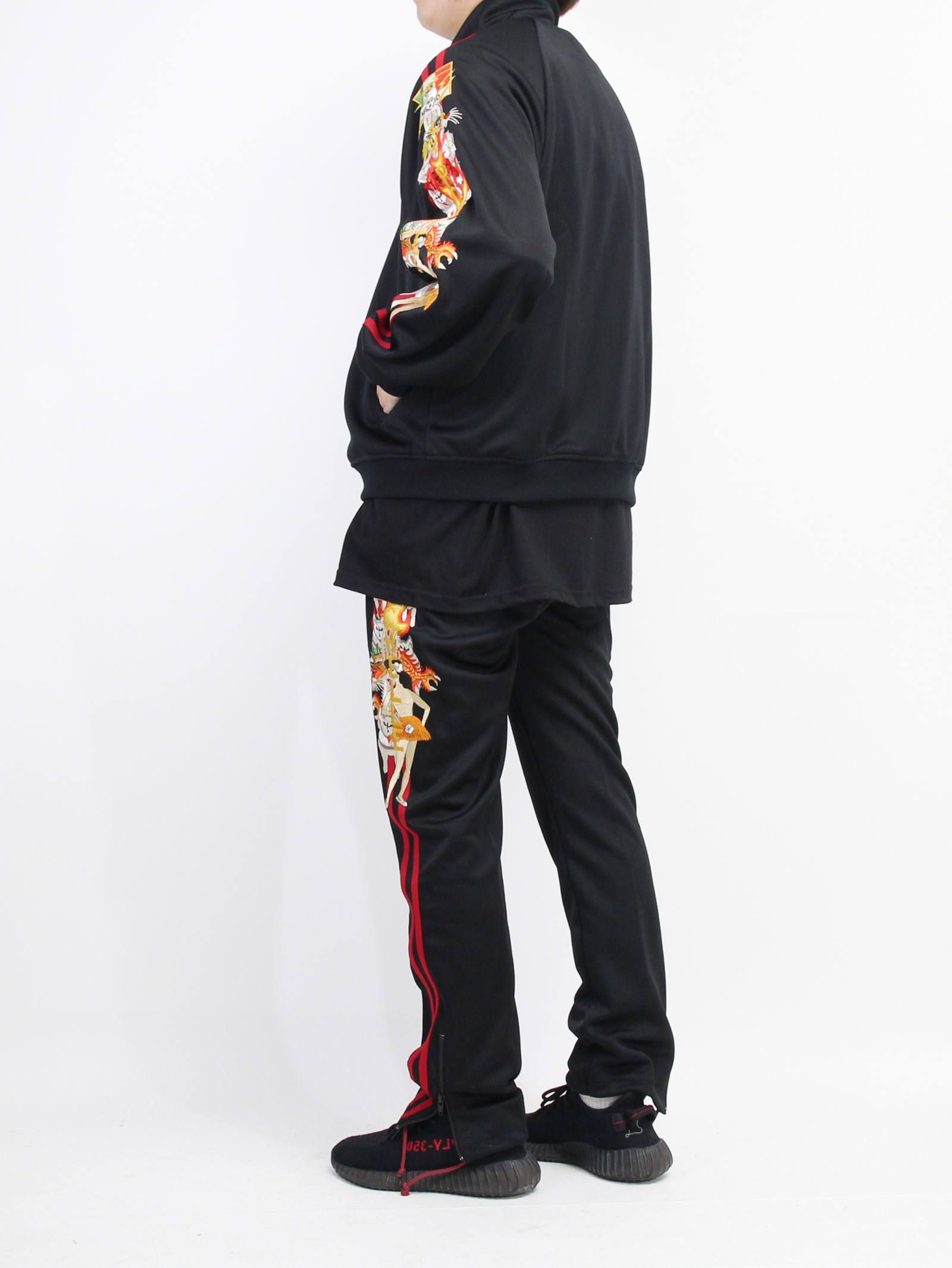 doublet 刺繍 CHAOS EMBROIDERY TRACK JACKET