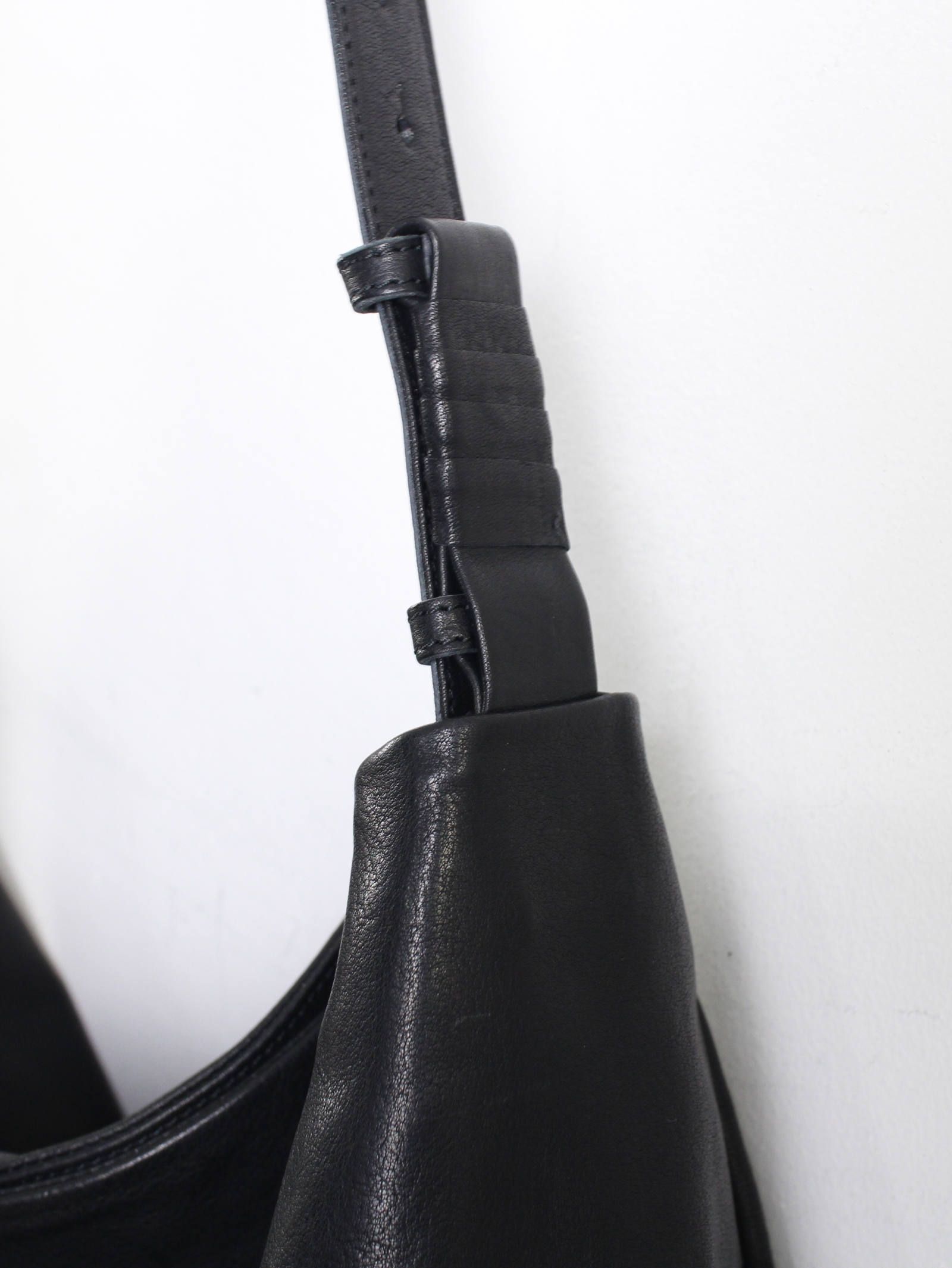 レザー ショルダーバッグ - Hand piece shoulder