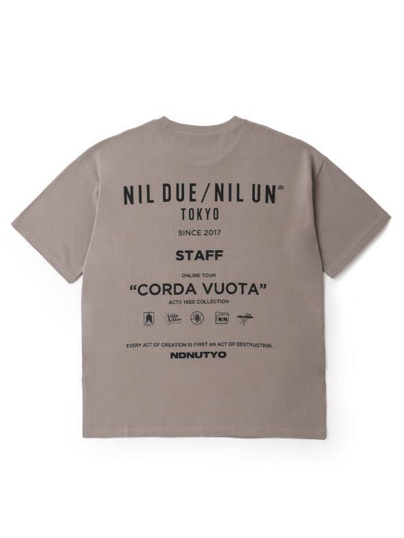 NIL DUE / NIL UN TOKYO - スタッフスウェットビッグTシャツ ー