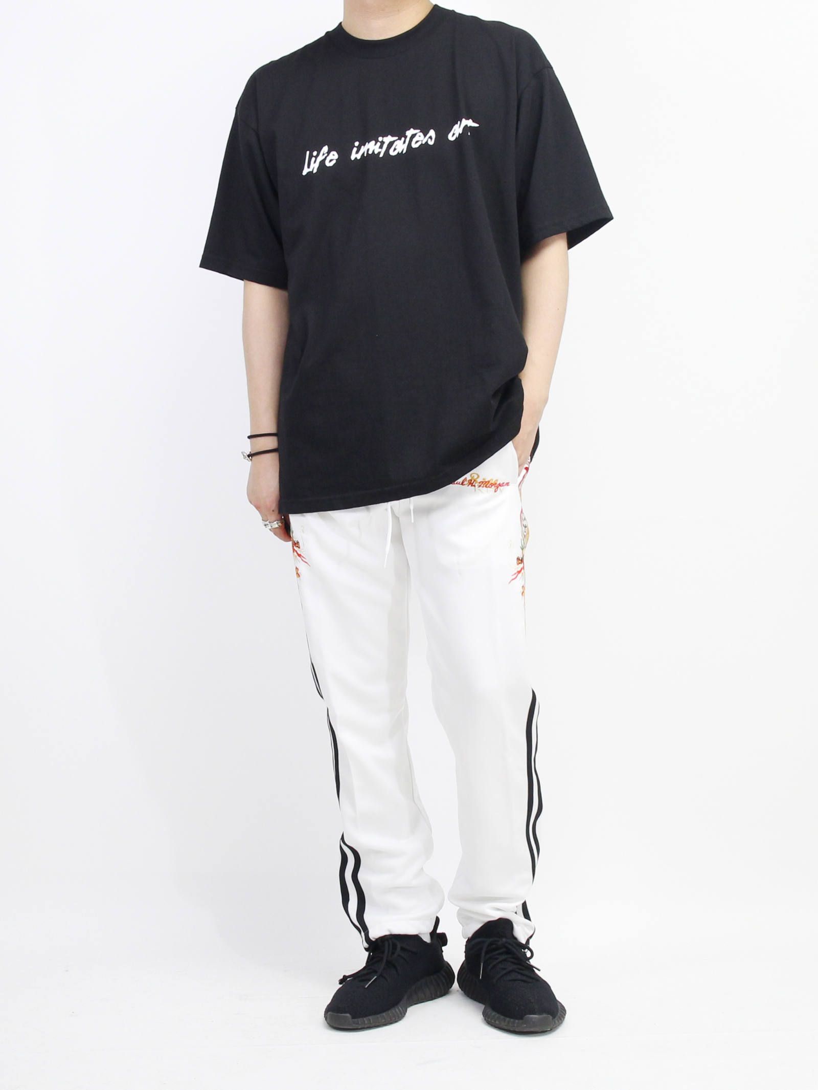 doublet - カオス刺繍ジャージーパンツ - CHAOS EMBROIDERY