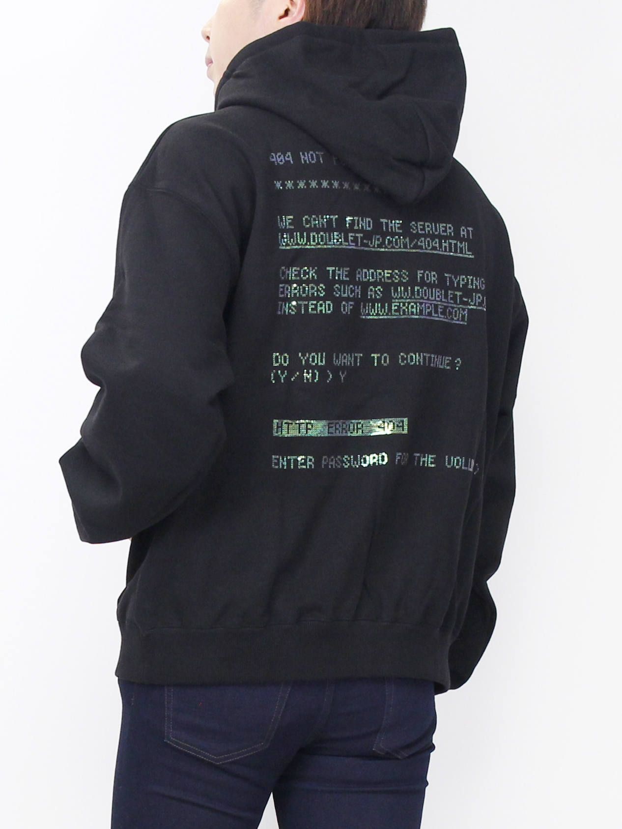 カーキ×インディゴ 22AW 新品 doublet ダブレット パーカー スウェット