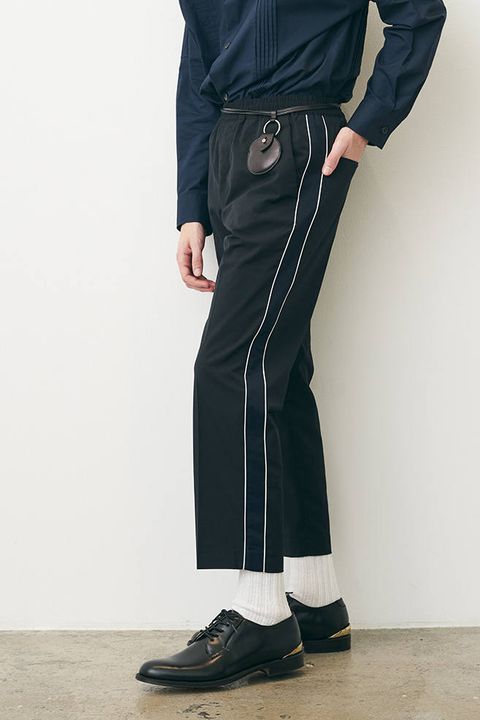 イージーパンツ -  EASY LINE PANTS - BLACK