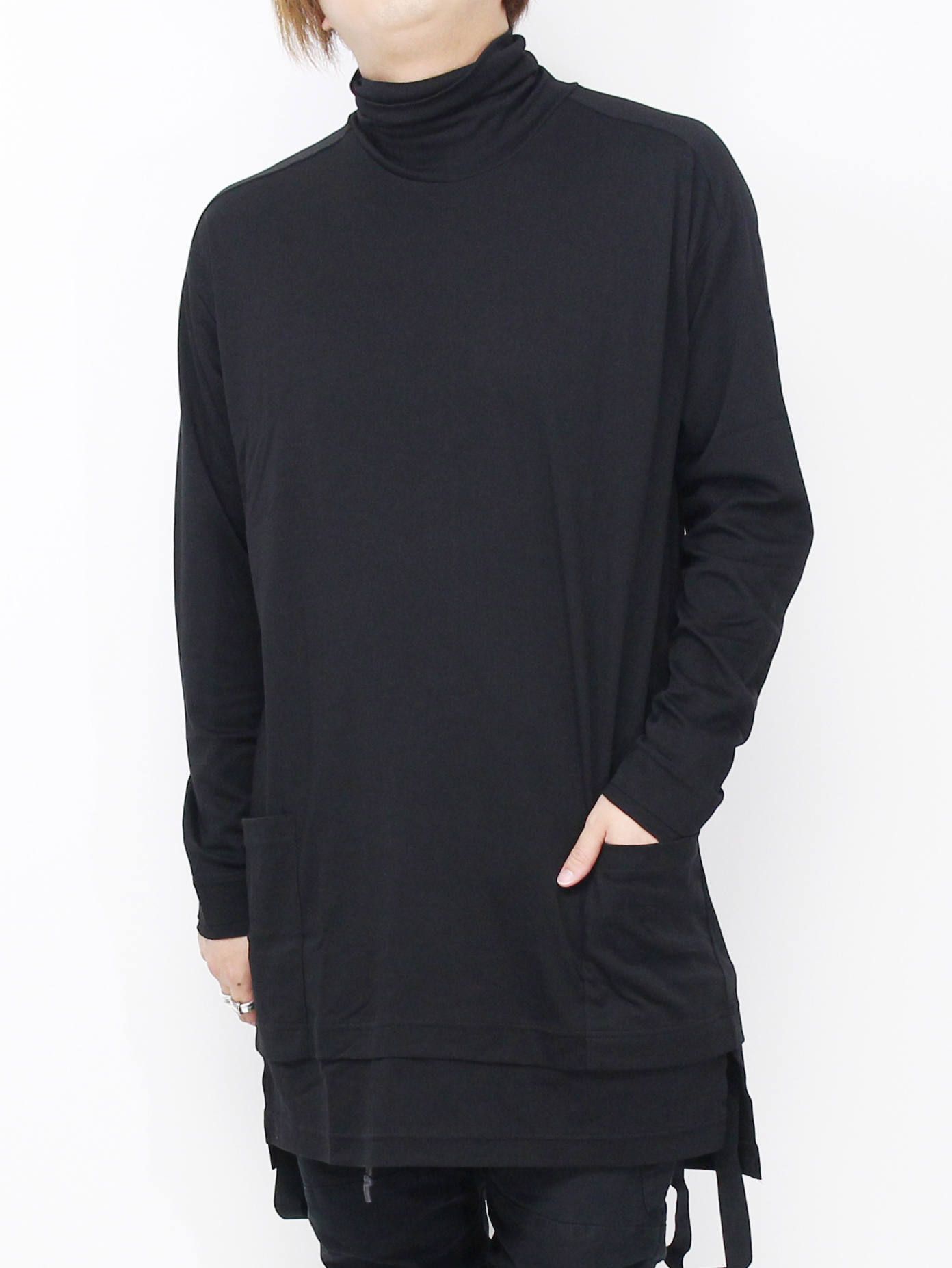 The Viridi-anne - スムースタートルネック長袖カットソー - BLACK | ADDICT WEB SHOP