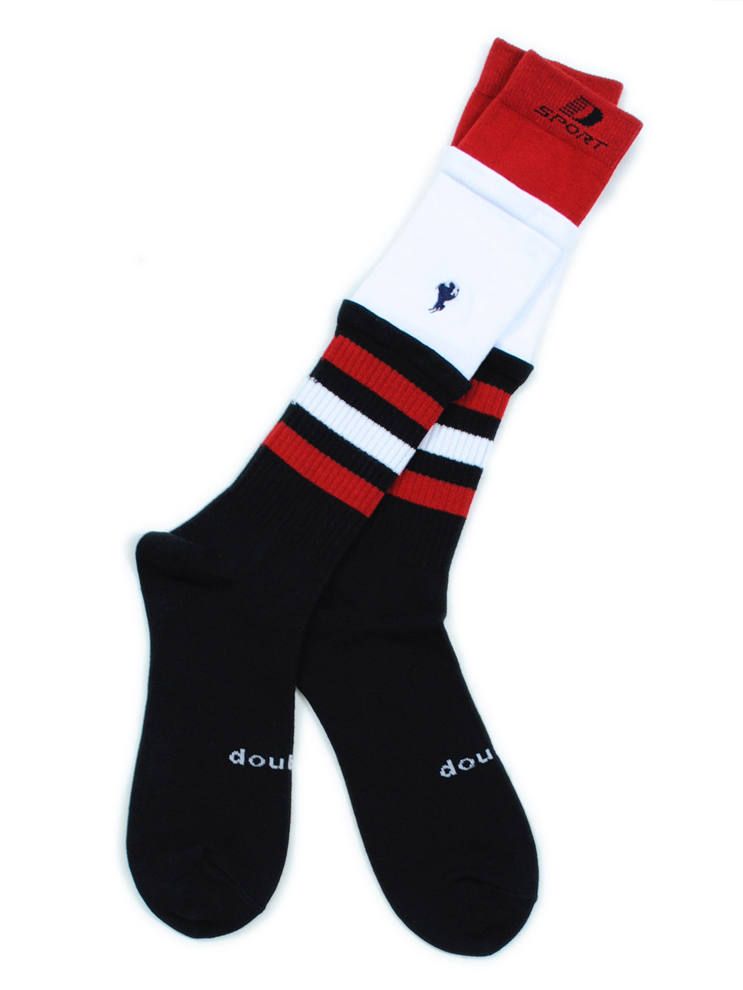 doublet - スリーレイヤードソックス - 3 LAYERED SOCKS BLACK