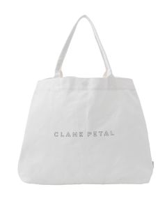 クラネペタルマルチトートバッグ - CLANE PETAL MULTI TOTE BAG - WHITE