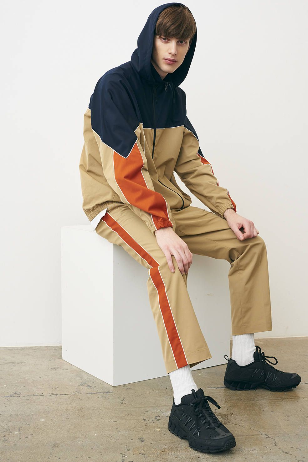 イージーパンツ -  EASY LINE PANTS - BEIGE