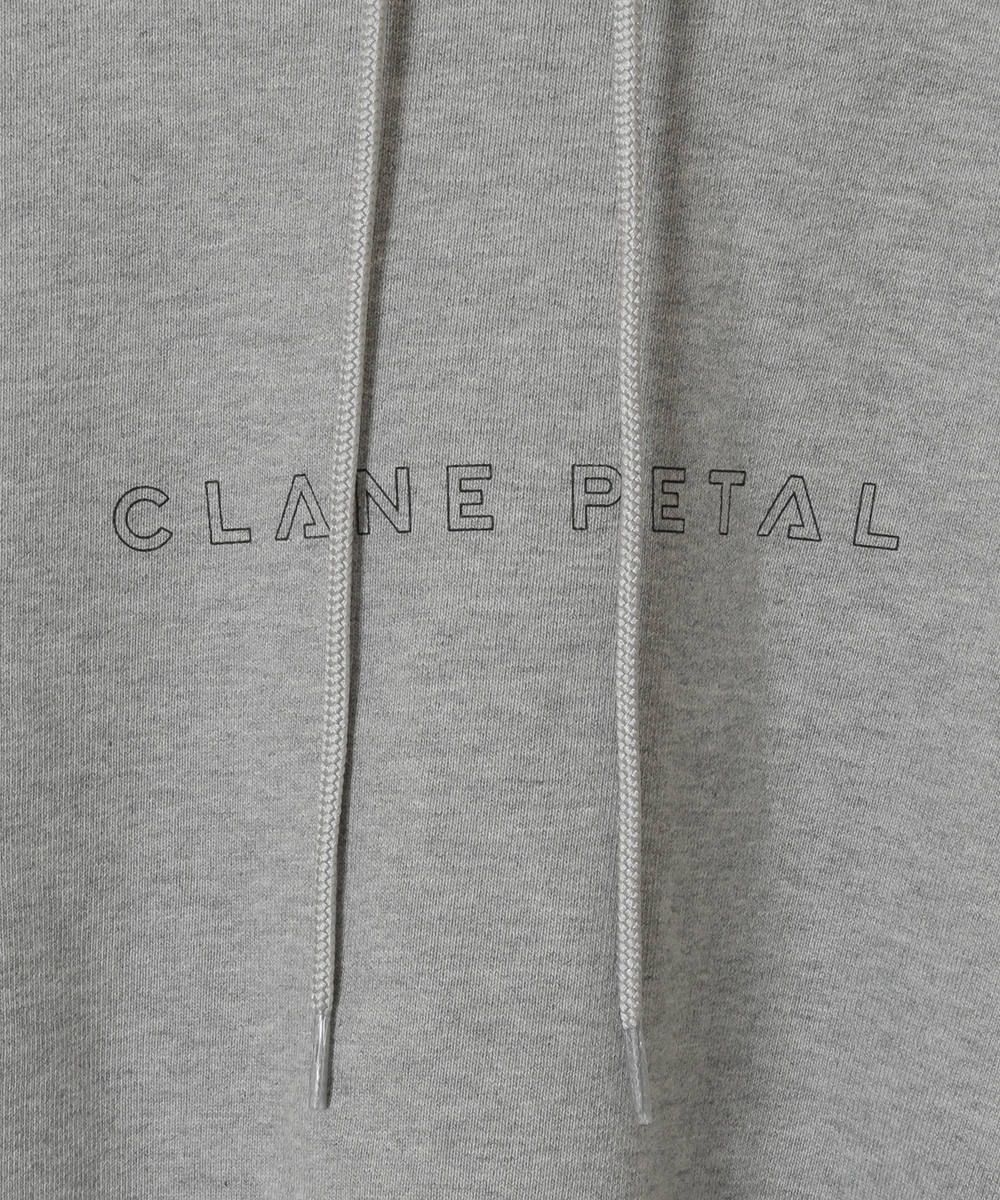 クラネペタルスウェットパーカー - GREY