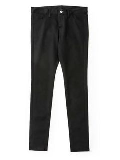 レザータグスキニーデニム - LEATHER TAG SKINNY PANTS