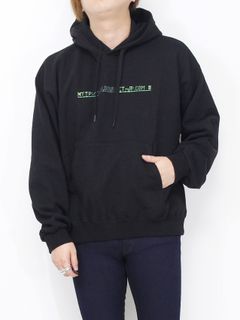 スパンコールスウェットパーカー  ー - "404" SPANGLE EMBROIDERY HOODIE