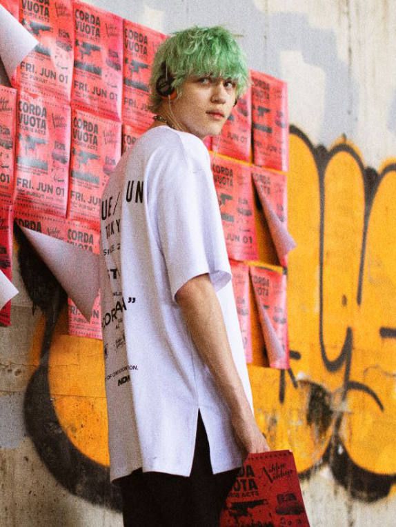 スタッフスウェットビッグTシャツ ー - STAFFS SWEAT BIG TEE / WHT