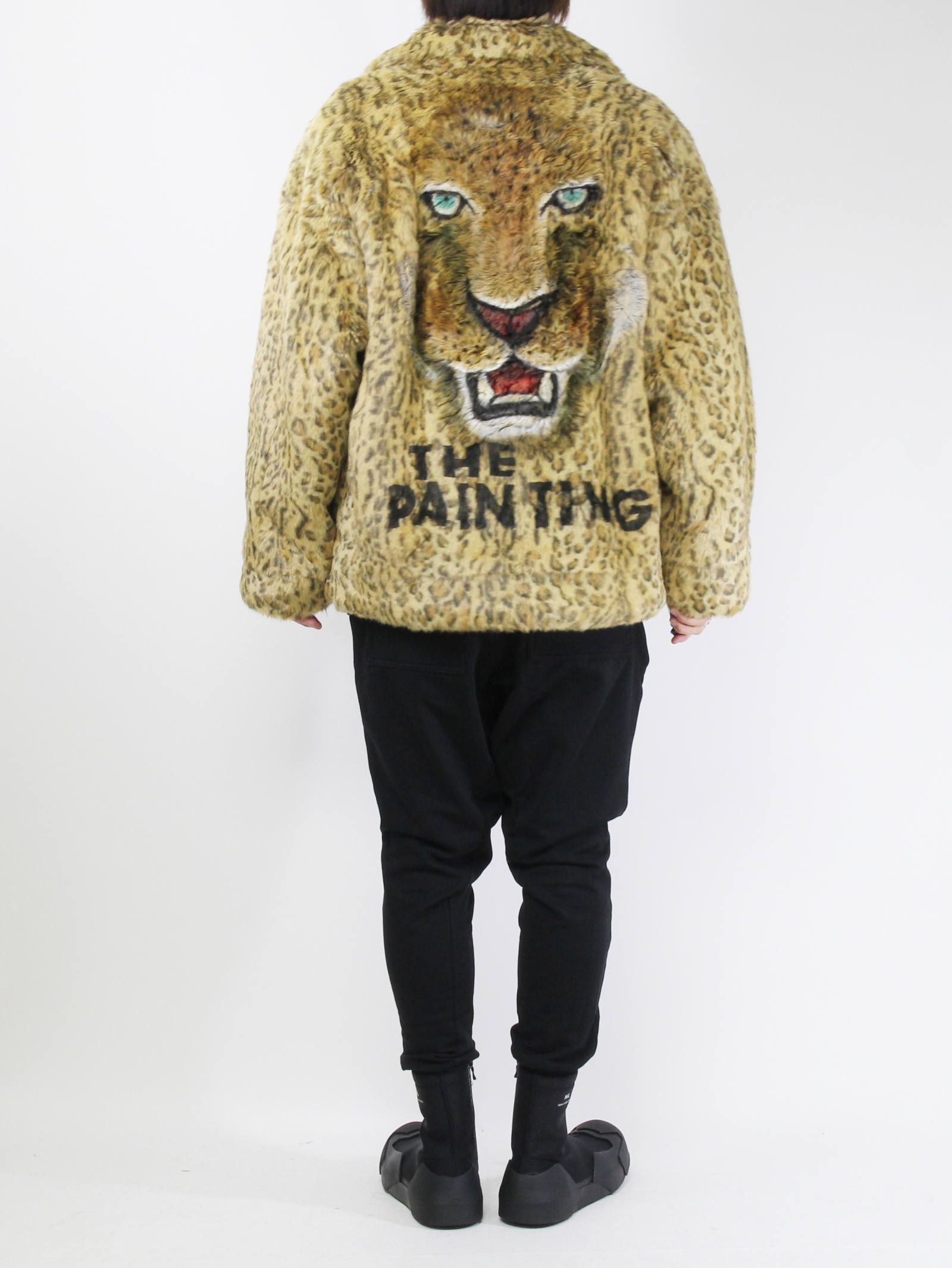 doublet - アニマルファーブルゾン - ANIMAL HAND PAINTED FUR JAKET - Leopard | ADDICT  WEB SHOP