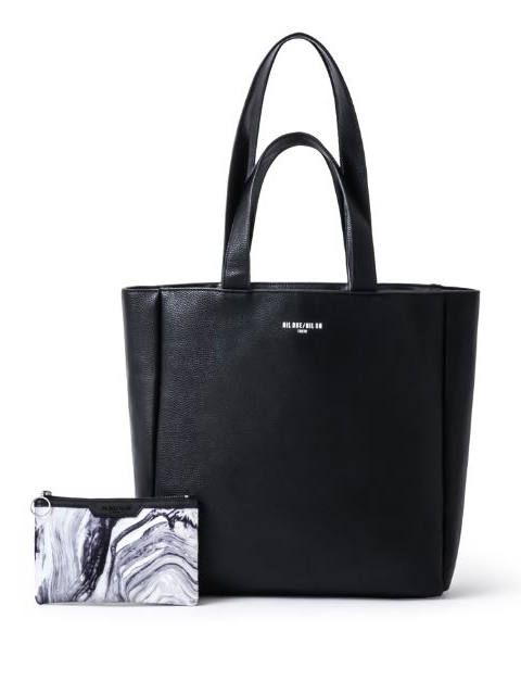 NIL DUE / NIL UN TOKYO - ポーチ付きレザートートバッグ - TWO STRAP LEATHER TOTE BAG |  ADDICT WEB SHOP