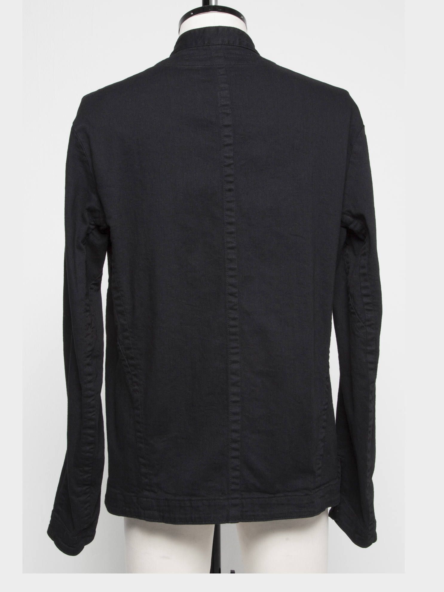 ストレッチデニムブルゾン - 10oz STRETCH DENIM - BLACK