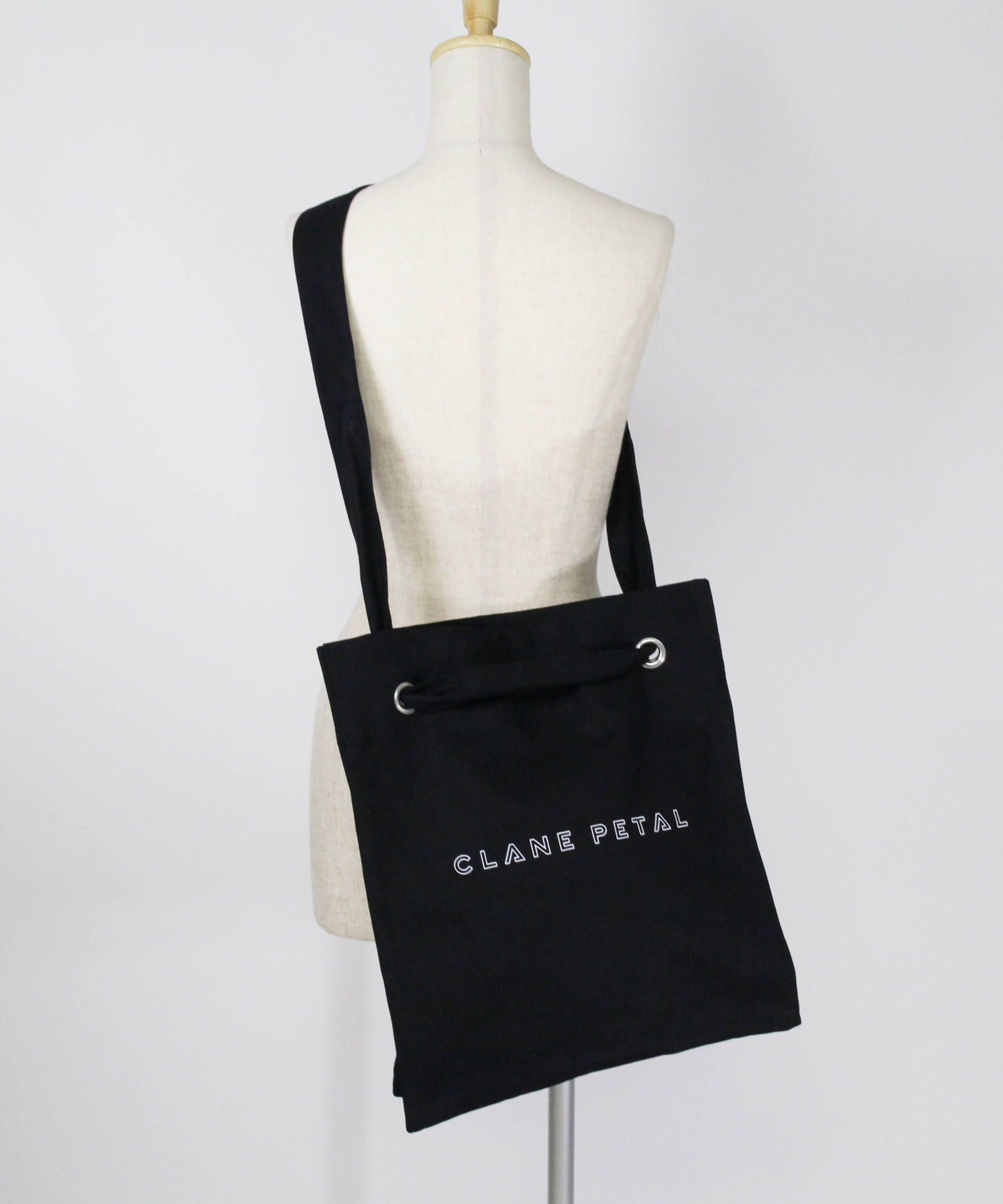 3ポケットトートバッグ - 3POCKET TOTE BAG BLACK
