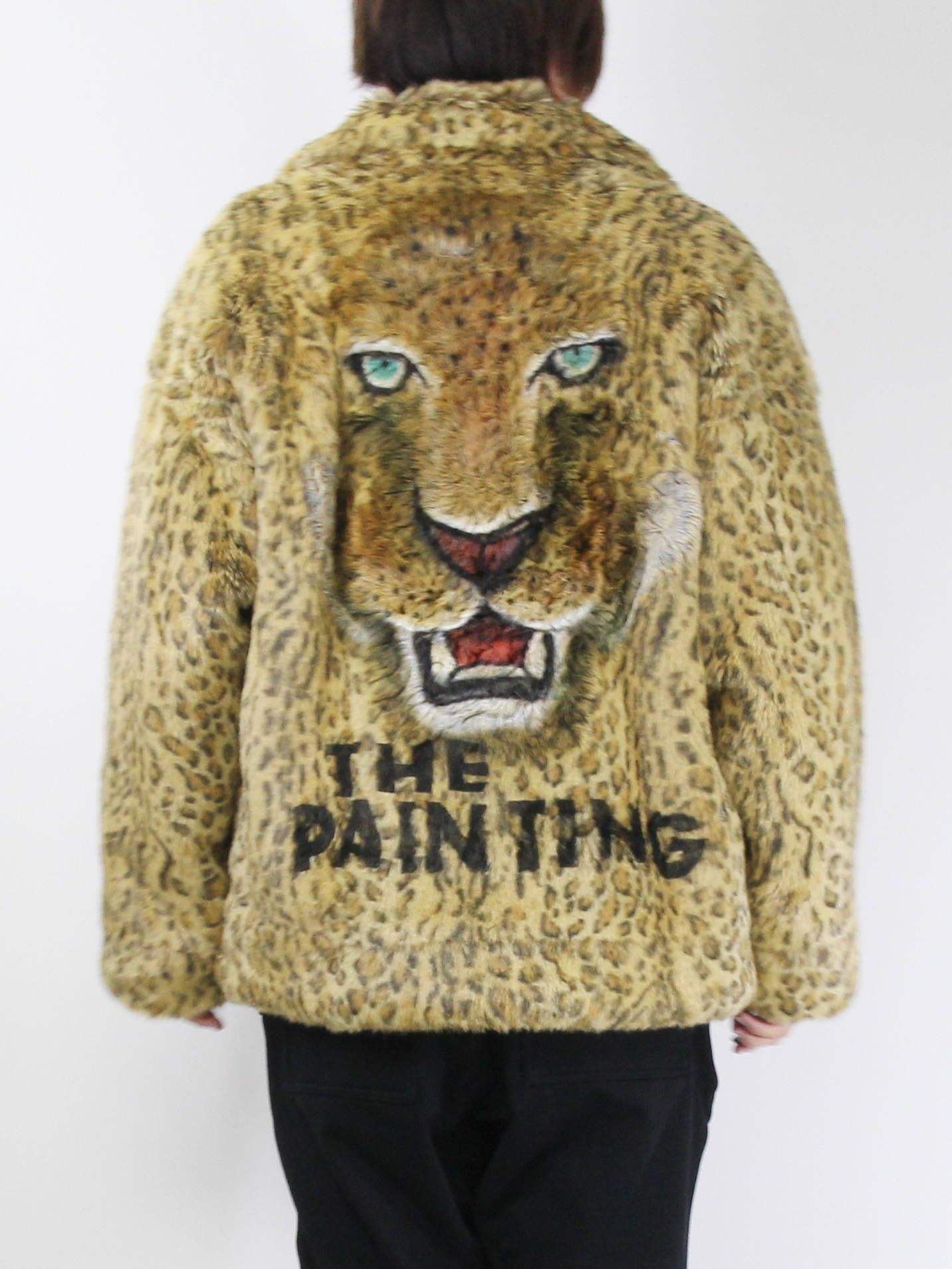 正規店購入品でしょうかdoublet animal hand-paint fur jacket