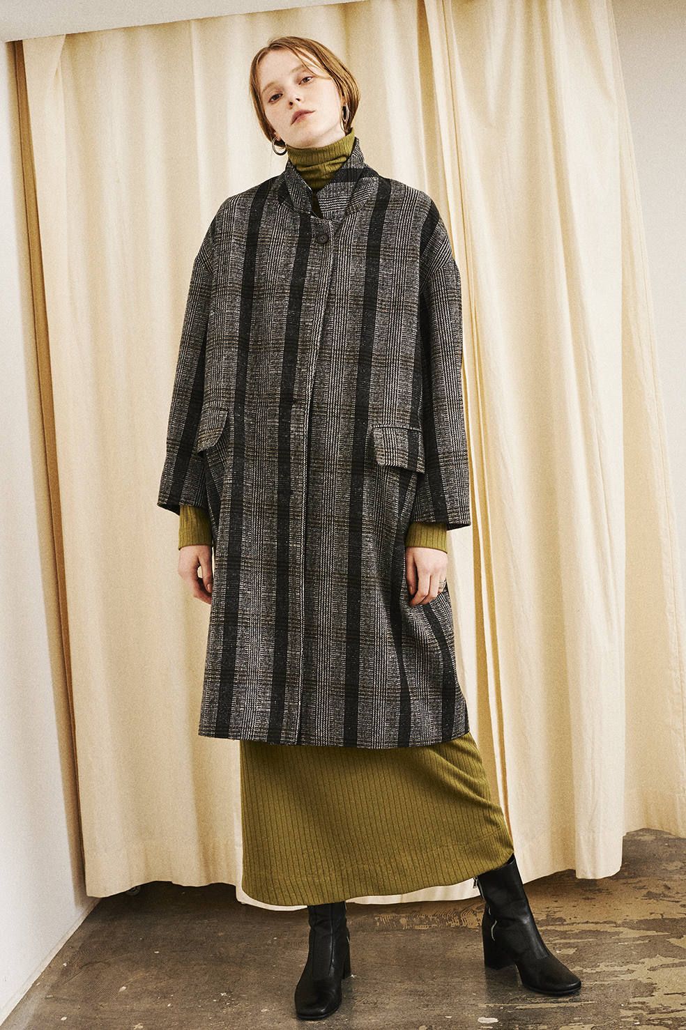 超安い CLANE 2019AW チェックコート | ferndaledowntown.com